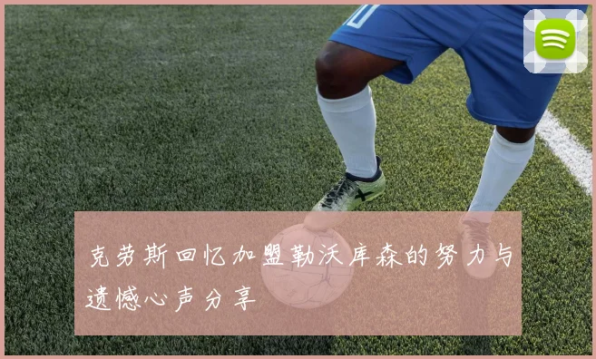 克劳斯回忆加盟勒沃库森的努力与遗憾心声分享